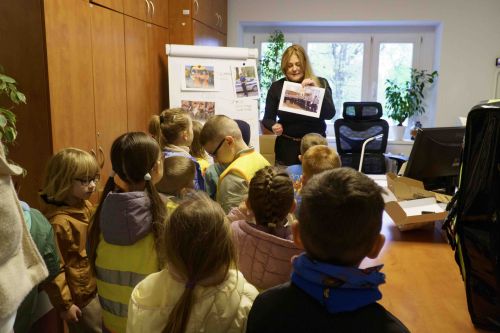 Przedszkolaki z Bajki - Grupa Motylki z wizytą w Urzędzie Miejskim_8.05.2026